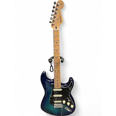 Used Fender Player Stratocaster HSS Blue Burst Solid Body Electric Guitar