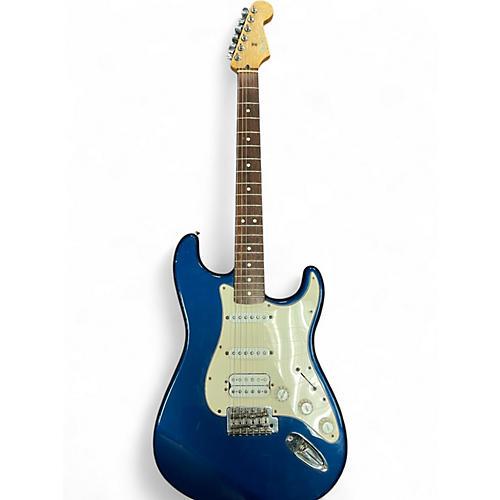 Used Fender Player Stratocaster HSS Blue Solid Body Electric Guitar Blue