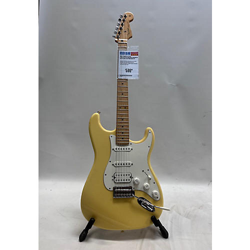 Fender Used Fender Player Stratocaster HSS Buttercream Solid Body Electric Guitar Buttercream