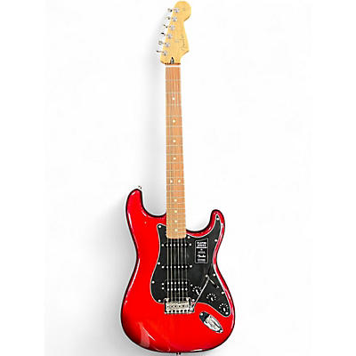 Used Fender Player Stratocaster HSS Candy Apple Red Solid Body Electric Guitar