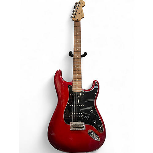 Used Fender Player Stratocaster HSS Candy Red Burst Solid Body Electric Guitar Candy Red Burst