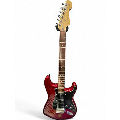 Used Fender Player Stratocaster HSS Candy Red Burst Solid Body Electric Guitar
