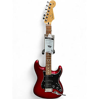 Used Fender Player Stratocaster HSS Candy Red Burst Solid Body Electric Guitar