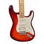 Used Fender Player Stratocaster HSS Cherry Sunburst Solid Body Electric Guitar Cherry Sunburst