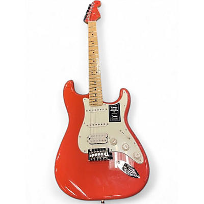 Used Fender Player Stratocaster HSS Fiesta Red Solid Body Electric Guitar