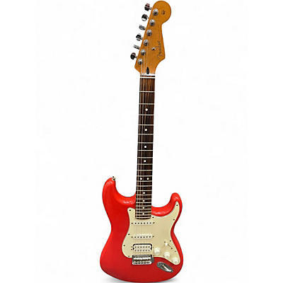 Used Fender Player Stratocaster HSS Fiesta Red Solid Body Electric Guitar
