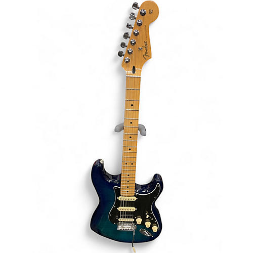 Used Fender Player Stratocaster HSS LIMITED EDITION Blue Burst Solid Body Electric Guitar Blue Burst