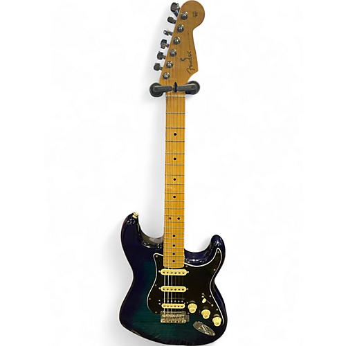 Used Fender Player Stratocaster HSS Metallic Aqua Marine Solid Body Electric Guitar Metallic Aqua Marine