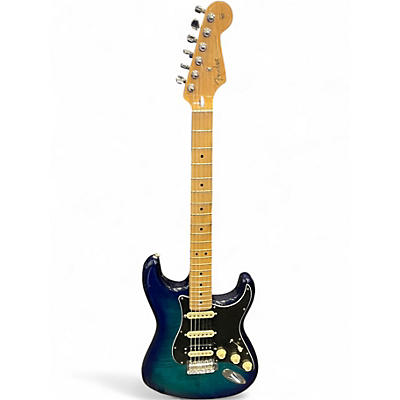 Used Fender Player Stratocaster HSS Ocean Blue Burst Solid Body Electric Guitar