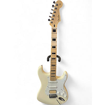 Used Fender Player Stratocaster HSS Olympic White Solid Body Electric Guitar