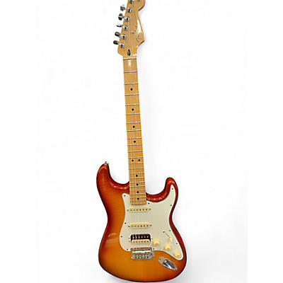 Used Fender Player Stratocaster HSS Plus Top 2 Tone Sunburst Solid Body Electric Guitar