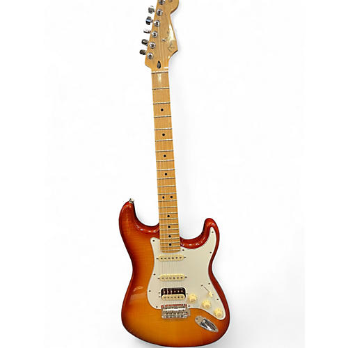 Used Fender Player Stratocaster HSS Plus Top 2 Tone Sunburst Solid Body Electric Guitar 2 Tone Sunburst
