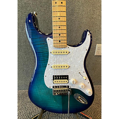 Fender Used Fender Player Stratocaster HSS Plus Top Blue Burst Solid Body Electric Guitar