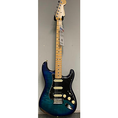 Fender Used Fender Player Stratocaster HSS Plus Top Blue Burst Solid Body Electric Guitar