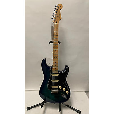 Fender Used Fender Player Stratocaster HSS Plus Top Blue Burst Solid Body Electric Guitar