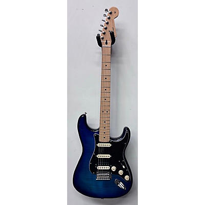 Fender Used Fender Player Stratocaster HSS Plus Top Blue Burst Solid Body Electric Guitar