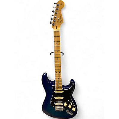 Used Fender Player Stratocaster HSS Plus Top Blue Burst Solid Body Electric Guitar