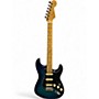 Used Fender Player Stratocaster HSS Plus Top Blue Burst Solid Body Electric Guitar Blue Burst