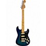 Used Fender Player Stratocaster HSS Plus Top Blue Burst Solid Body Electric Guitar Blue Burst