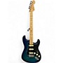 Used Fender Player Stratocaster HSS Plus Top Blue Burst Solid Body Electric Guitar Blue Burst