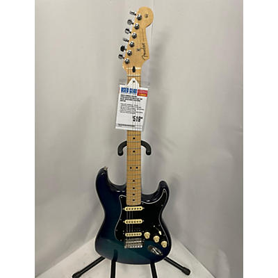 Fender Used Fender Player Stratocaster HSS Plus Top Blue Solid Body Electric Guitar