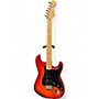 Used Fender Player Stratocaster HSS Plus Top Cherry Burst Solid Body Electric Guitar Cherry Burst