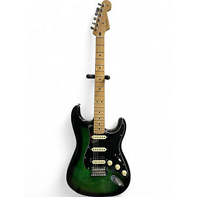 Fender Used Fender Player Stratocaster HSS Plus Top Green Burst Solid Body Electric Guitar