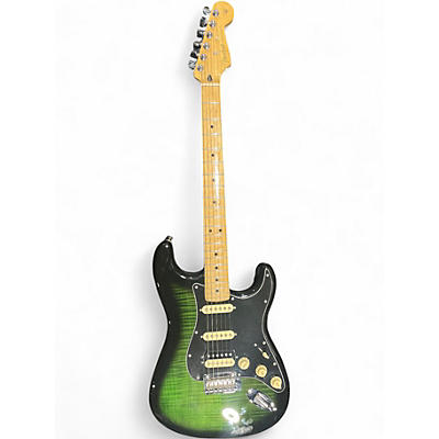 Used Fender Player Stratocaster HSS Plus Top Green Solid Body Electric Guitar
