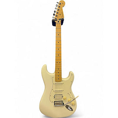 Used Fender Player Stratocaster HSS Polar White Solid Body Electric Guitar