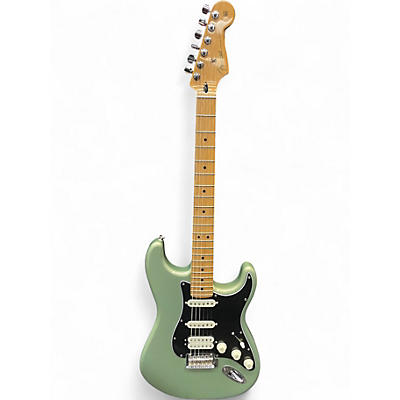 Used Fender Player Stratocaster HSS Sage Green Metallic Solid Body Electric Guitar