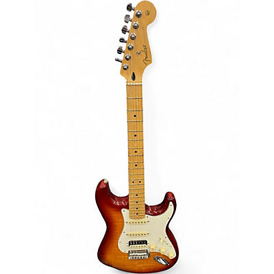 Used Fender Player Stratocaster HSS Sienna Sunburst Solid Body Electric Guitar