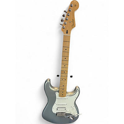 Used Fender Player Stratocaster HSS Silver Solid Body Electric Guitar