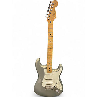Used Fender Player Stratocaster HSS Silver Solid Body Electric Guitar