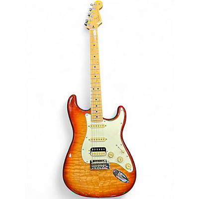 Used Fender Player Stratocaster HSS Sunburst Solid Body Electric Guitar