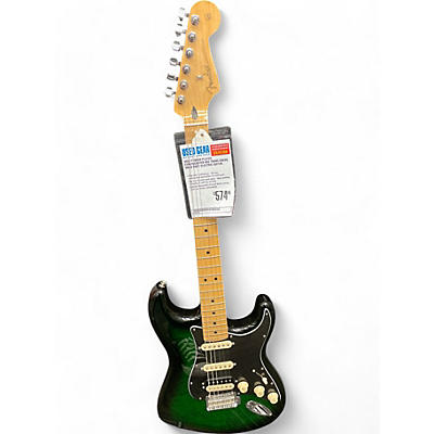 Fender Used Fender Player Stratocaster HSS Trans Green Solid Body Electric Guitar