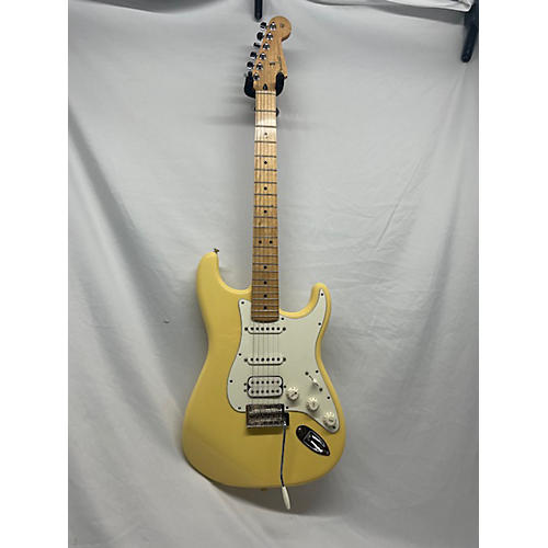 Fender Used Fender Player Stratocaster HSS Vintage Yellow Solid Body Electric Guitar Vintage Yellow