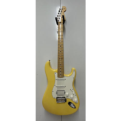 Fender Used Fender Player Stratocaster HSS Vintage Yellow Solid Body Electric Guitar