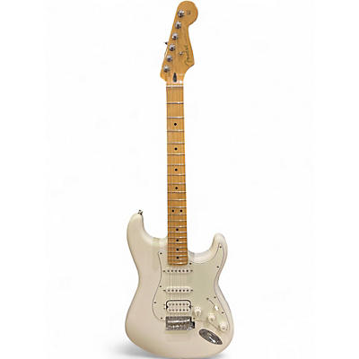 Used Fender Player Stratocaster HSS WHITE Solid Body Electric Guitar