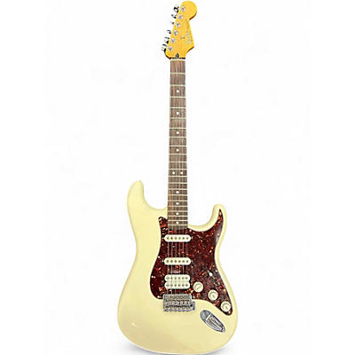 Used Fender Player Stratocaster HSS White Solid Body Electric Guitar