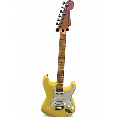Used Fender Player Stratocaster HSS YELLOW Solid Body Electric Guitar