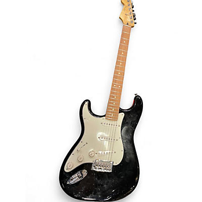 Used Fender Player Stratocaster LH Black Solid Body Electric Guitar
