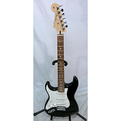 Fender Used Fender Player Stratocaster Left Handed Black Solid Body Electric Guitar