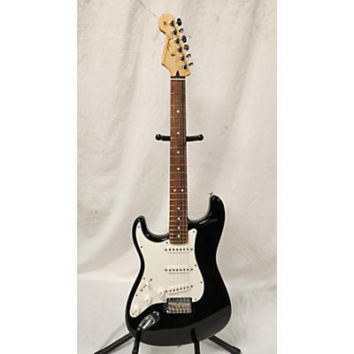 Fender Used Fender Player Stratocaster Left Handed Black Solid Body Electric Guitar