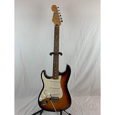 Fender Used Fender Player Stratocaster Left Handed Tobacco Burst Solid Body Electric Guitar