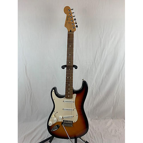 Fender Used Fender Player Stratocaster Left Handed Tobacco Burst Solid Body Electric Guitar Tobacco Burst