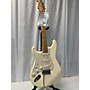 Used Fender Used Fender Player Stratocaster Left Handed White Solid Body Electric Guitar White