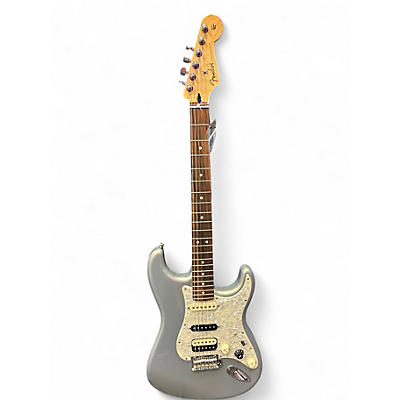 Used Fender Player Stratocaster Metallic Silver Solid Body Electric Guitar