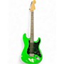 Used Fender Player Stratocaster Neon Green Solid Body Electric Guitar Neon Green