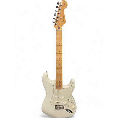 Used Fender Player Stratocaster POLAR WHITE Solid Body Electric Guitar