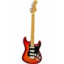 Used Fender Player Stratocaster Plus Top Aged Cherry Burst Solid Body Electric Guitar Aged Cherry Burst